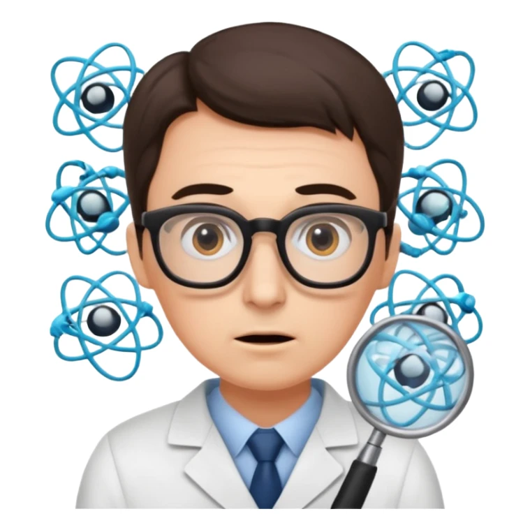 I want an emoji of a crazy data scientist fixing bugs sticker