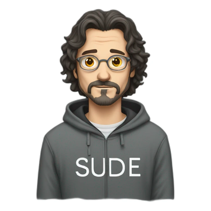Sirius Black wears a Sweatshirt with the word Sude on it sticker