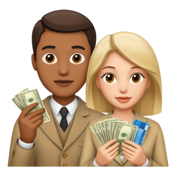 Erotic Sex money scene full height  sticker