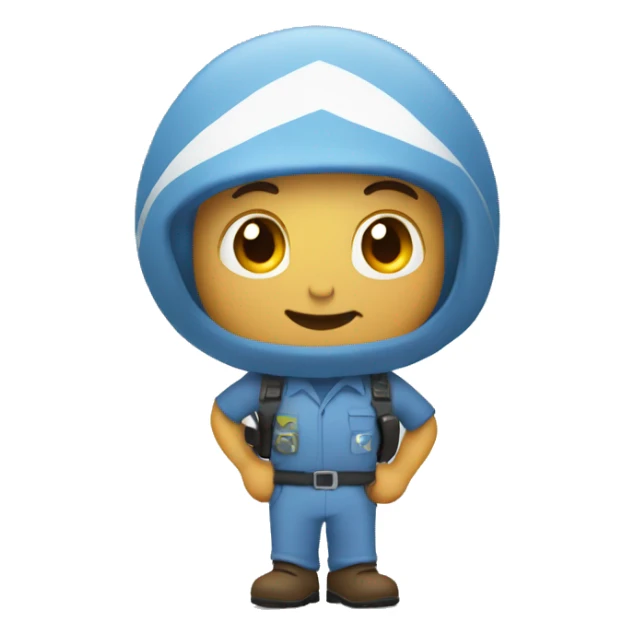 Un emoji sur la confiance  sticker