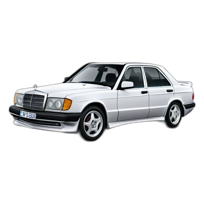 Mercedes 190 Evo 2 sticker