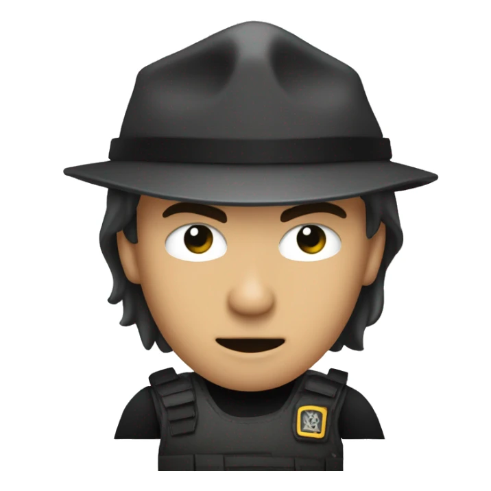 Vigilante de seguridad privada sticker