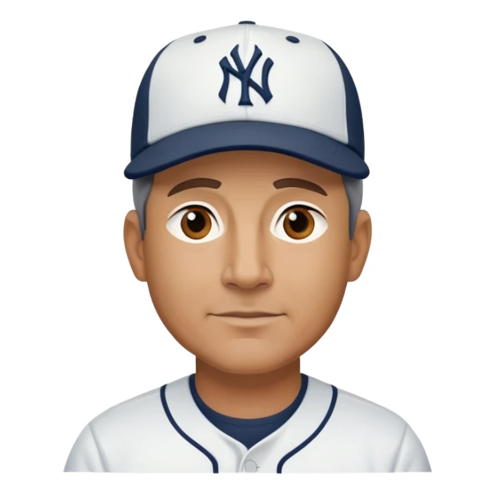 male, middle age, new york yankees sticker