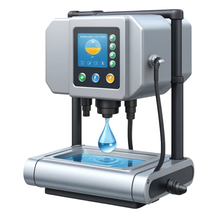 Water quality monitoring system with DUV photodetector sensor sticker