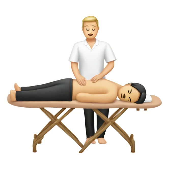 massage sticker