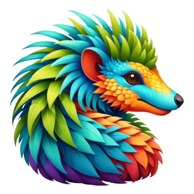  exotic tropical Fakémon-Pokémon-Vernid-creature sticker