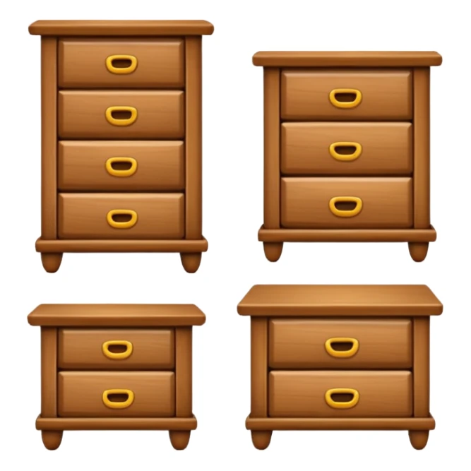 give real furniture emojes sticker