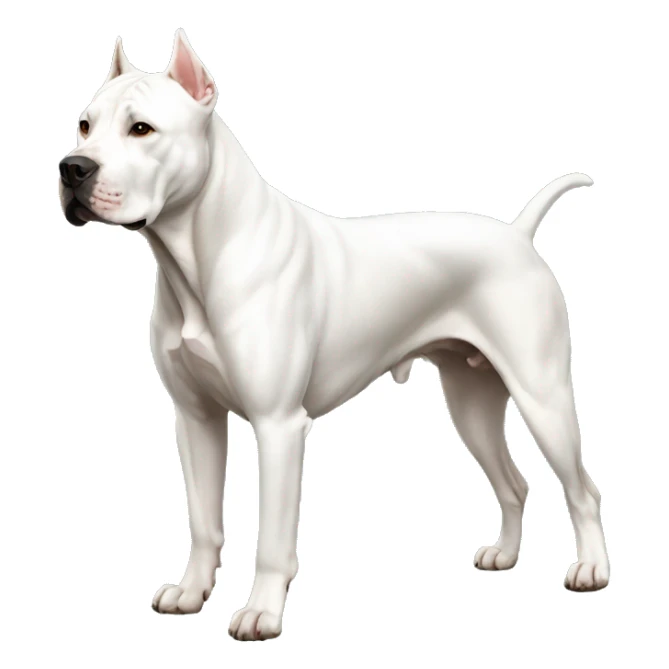 Dogo Argentino Dog Breed Full Body sticker