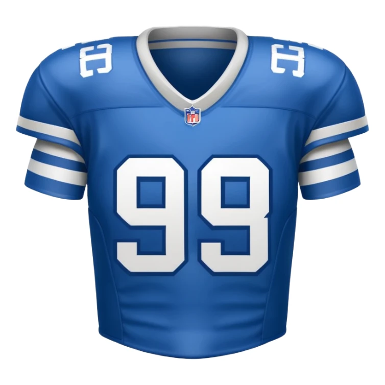 NFL players jersey | need only jersey no 99 sticker