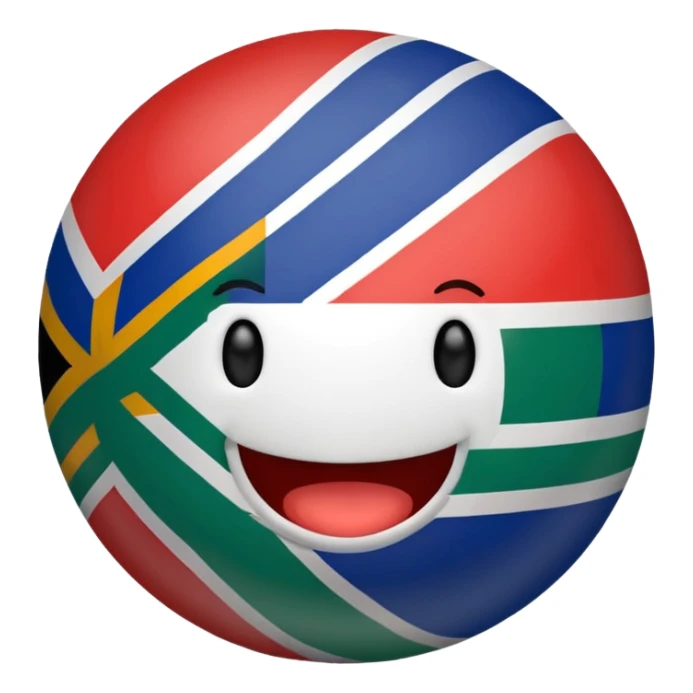 south africa countryball sticker