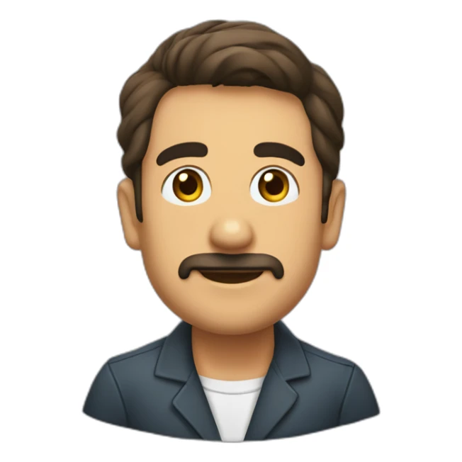 Bueno malo alarde en un peñon sticker