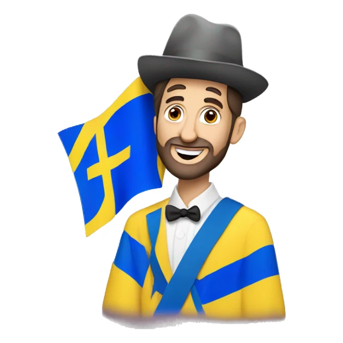 Jewish Ukrainian who loves Eurovision  sticker