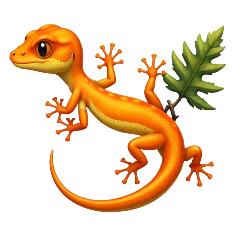 Fais moi un gecko à crête  sticker