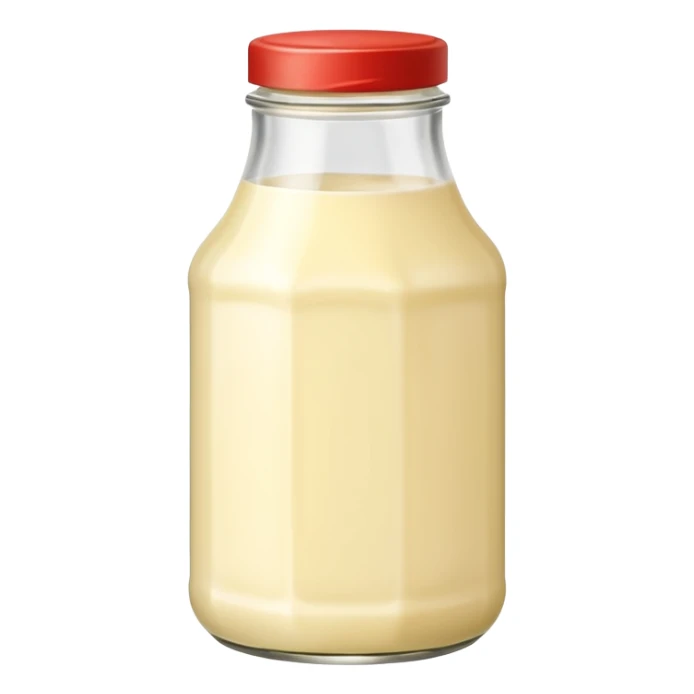Glass Bottle of Mayonnaise sticker