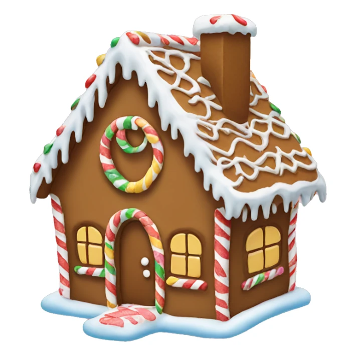 gingerbread house sticker