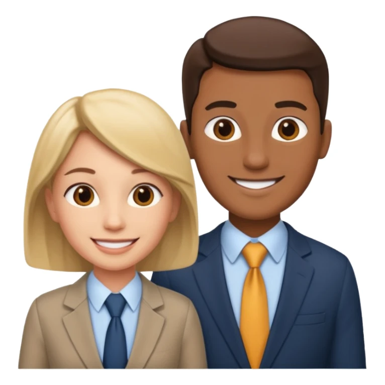 a pair of working parents sticker