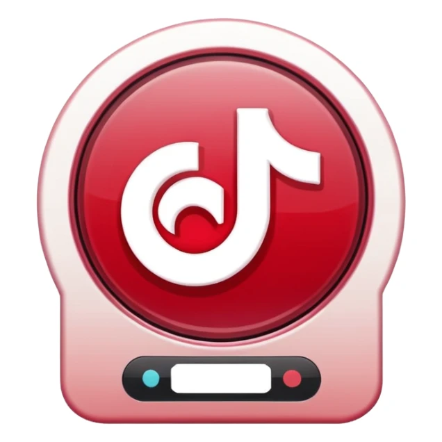 L'icône certifié de tiktok  sticker