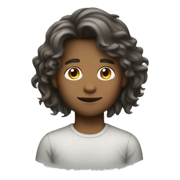 boy-long-hair sticker