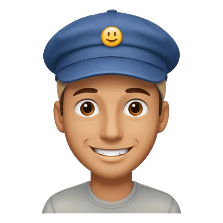 👌😁🧢 Combine these emojis and you get just the head without the body. sticker