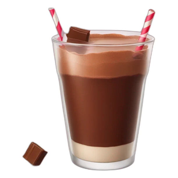 chocolate drink sticker