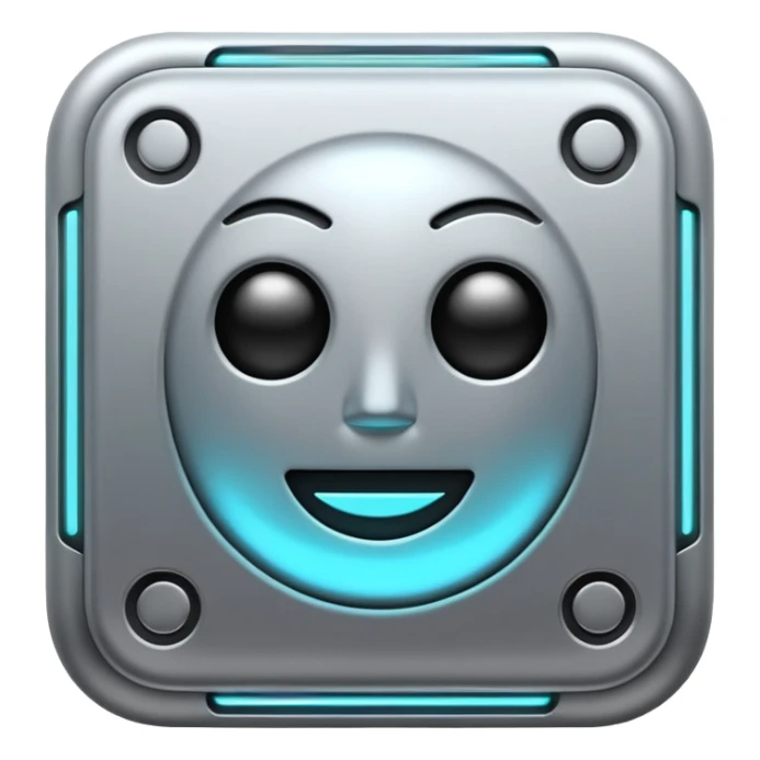 generate an emoji of Artificial Intelligence, maybe a cpu with ai written sticker