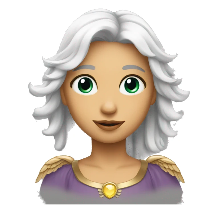 un angel con anteojos sticker