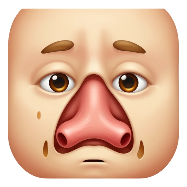 a nose that inspires fumes sticker