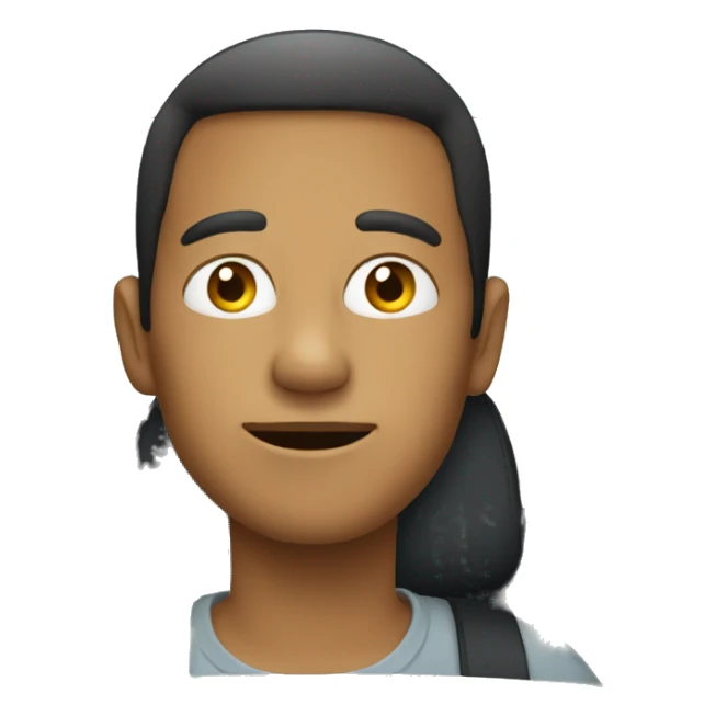 person in a car sticker