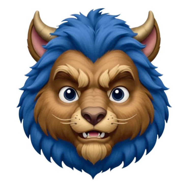 Beast from Beauty and the Beast Movie sticker