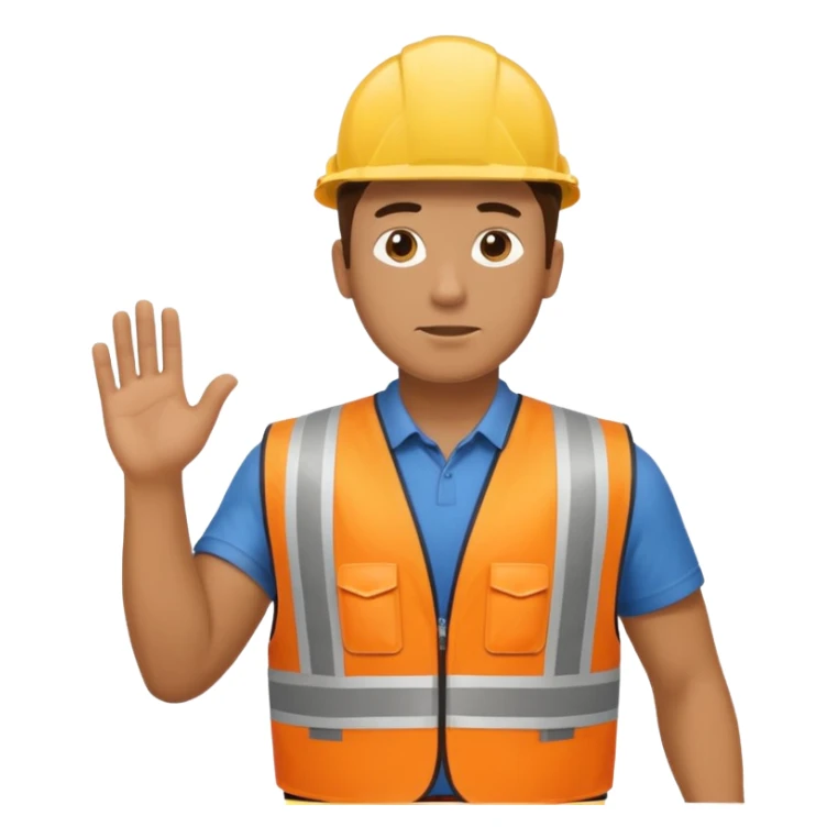 Locator guy with safety vest walking and looking  for utilities sticker