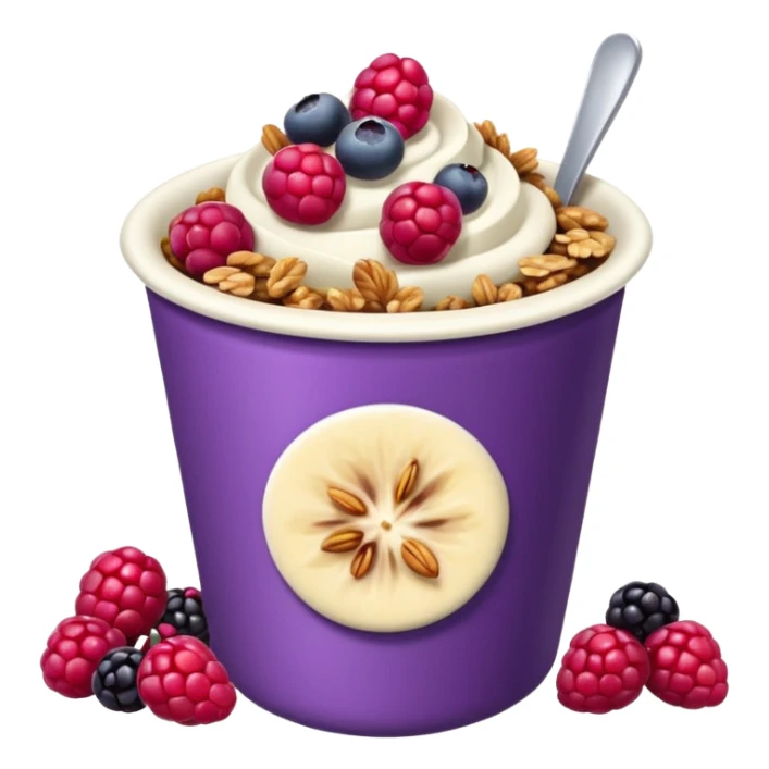 Cup açaí name the log PAÇAÍ sticker