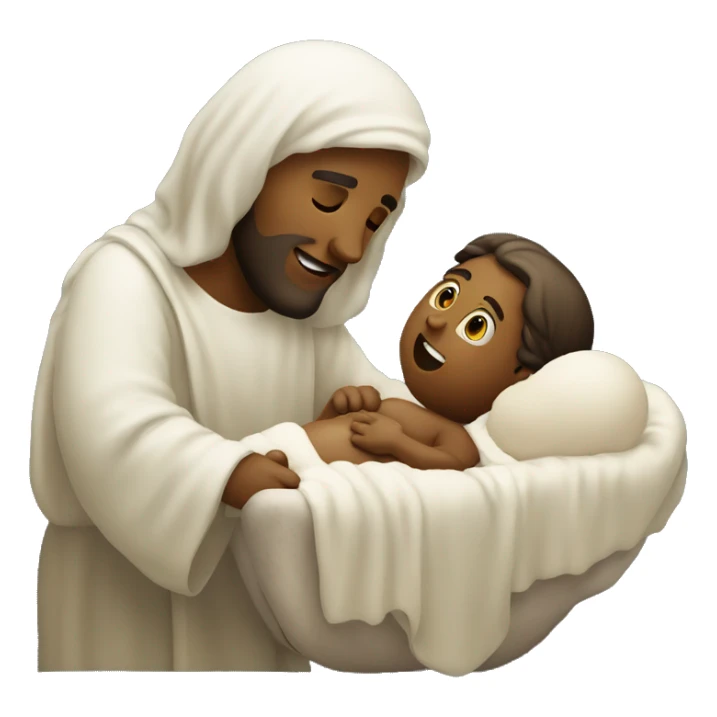 The Birth of Jesus Christ sticker
