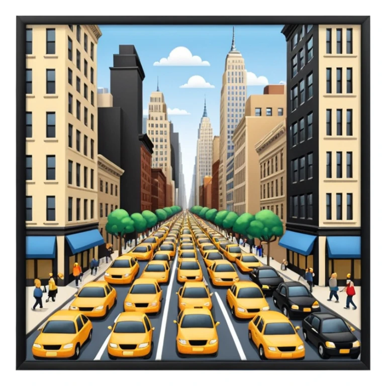 streets of New York sticker