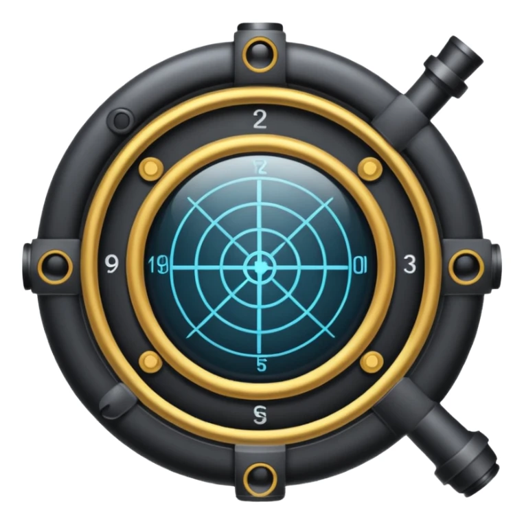 Hegemonic sino scope sticker