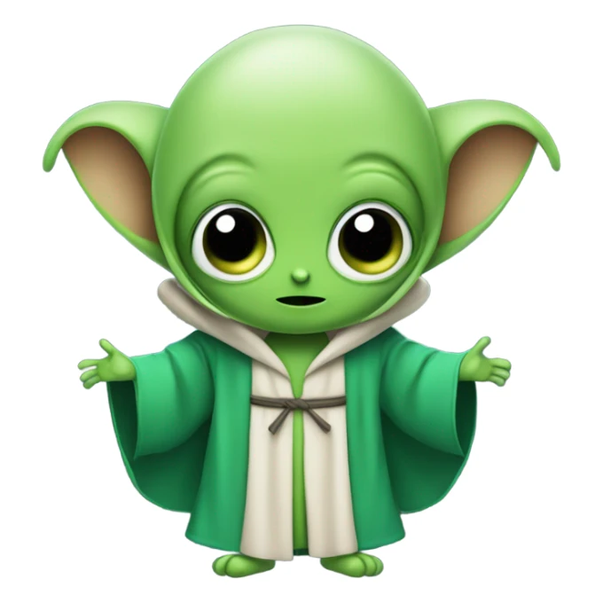 baby yoda sticker