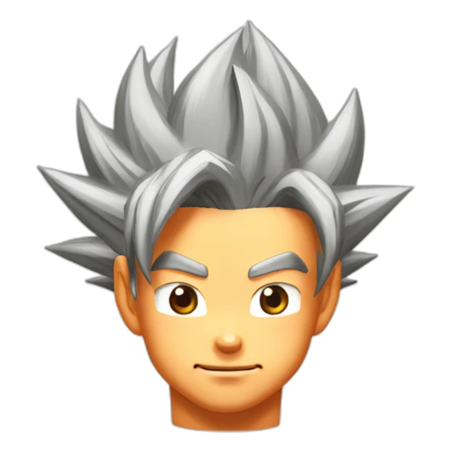 Goku from dragon ball z sticker