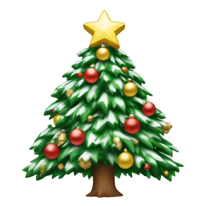 Árvore de natal branca  sticker