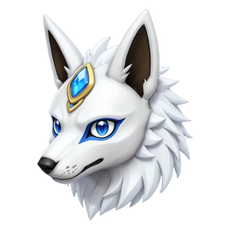 Anubis-Gatomon-Vernid-Protogen-Digimon-Fakémon-Pokémon-creature  sticker