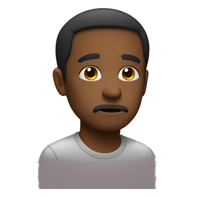 Sad with how sticker