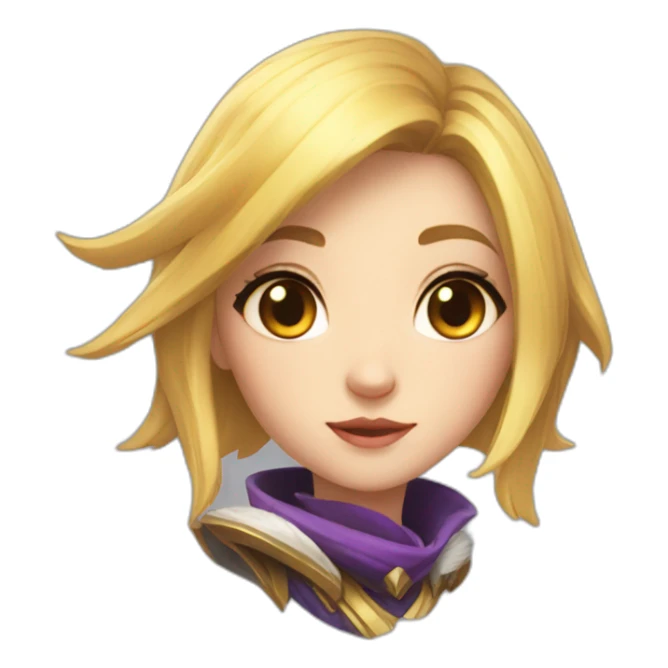 lux from league of legends sticker