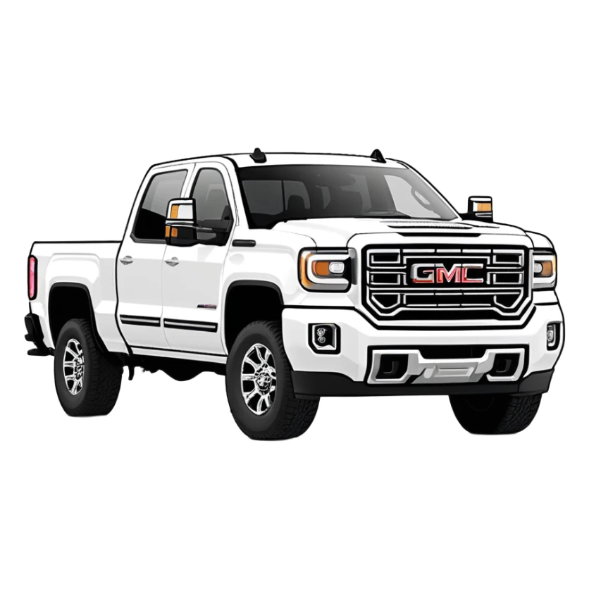 GMC 2500 HD Denali sticker