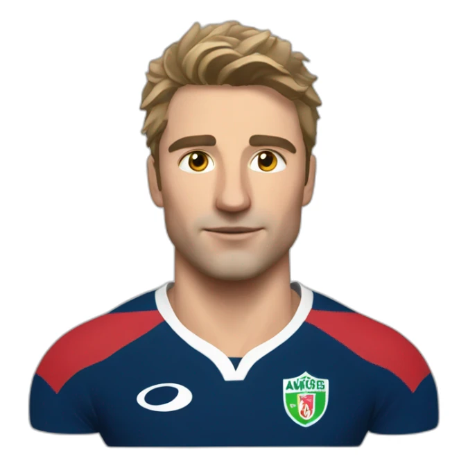 Antoine Dupont rugby sticker