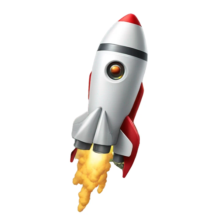 Rocket with money flowing out of the engines sticker