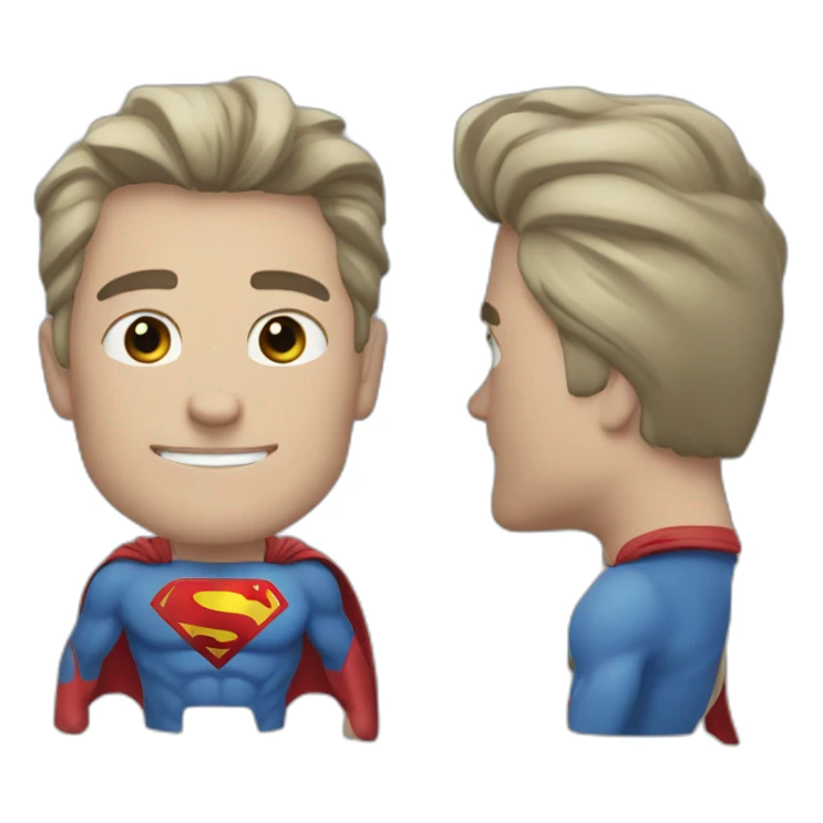 Victor super man sticker