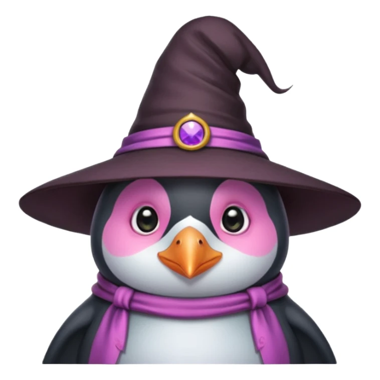 A penguin as a witch
Cute and pink penguin sticker