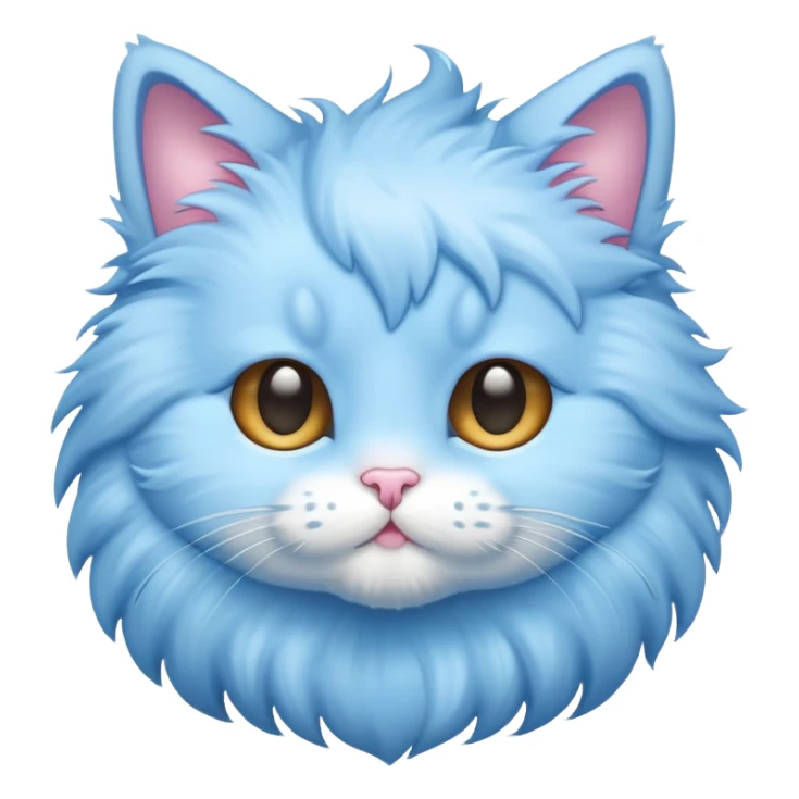 Light blue kitty cute  sticker