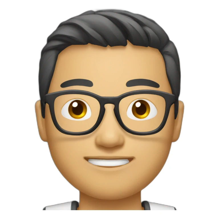 Fitness，Asian，glasses sticker