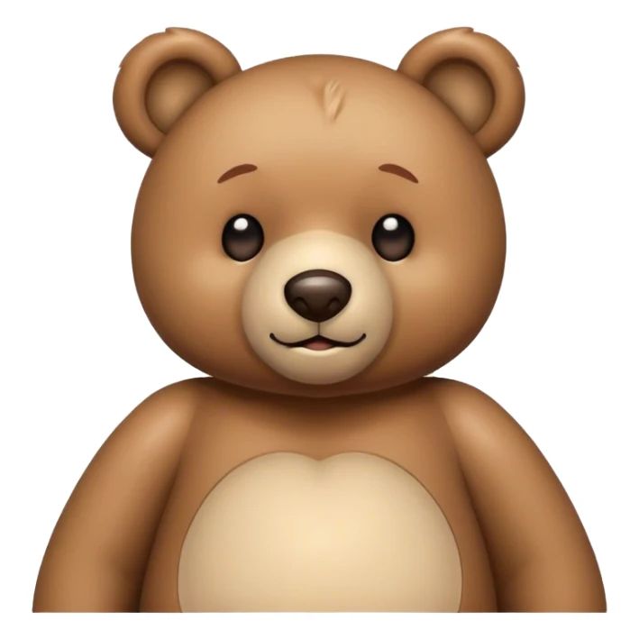 Oso de peluche masculino sticker