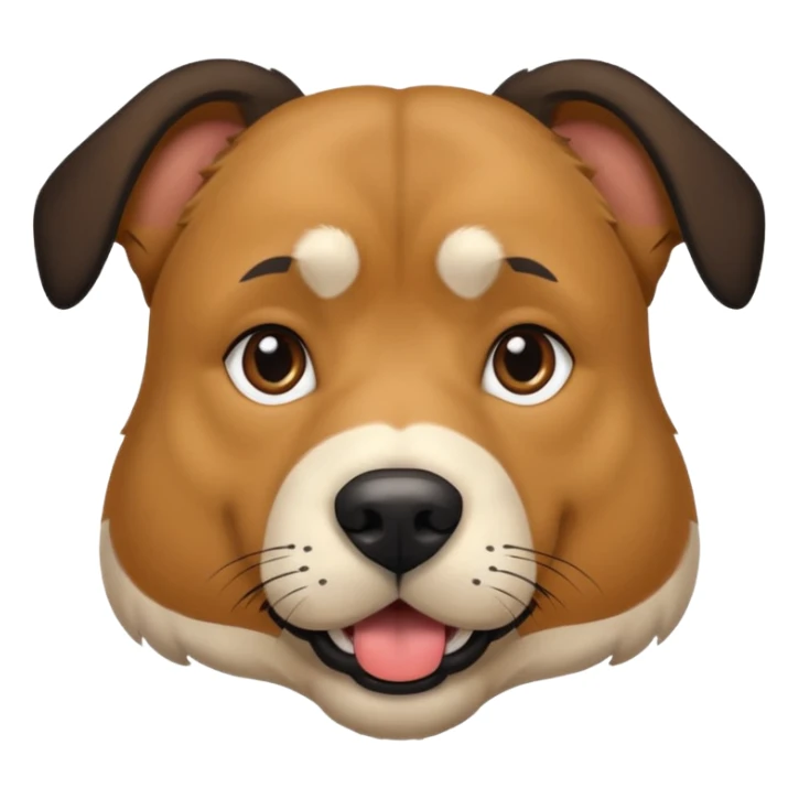 a big dox mix with regular dog and german shepard sticker