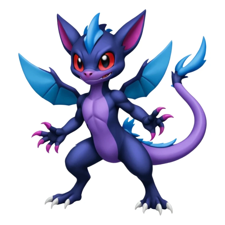 Venom-Stitch-Zekrom-Sneasel-fusion, full body sticker